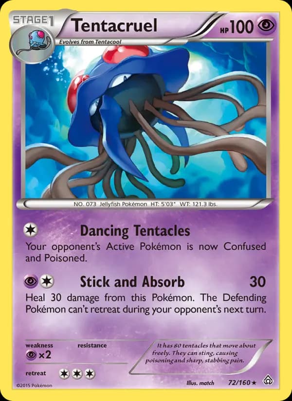 Tentacruel #72 — Primal Clash
