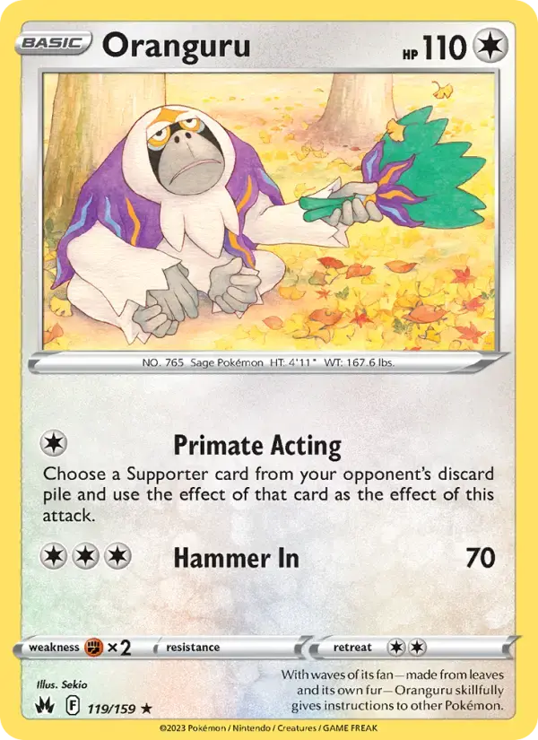 Oranguru #119 — Crown Zenith