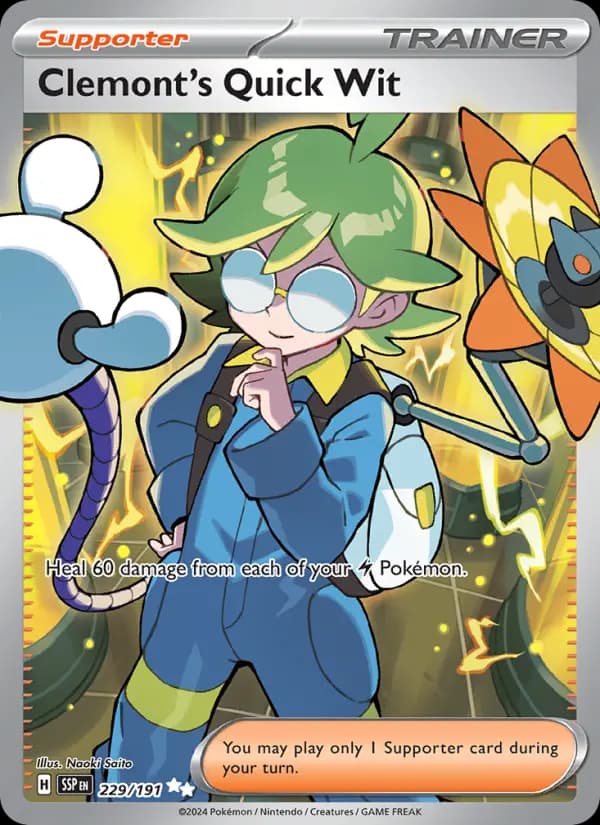 Clemont's Quick Wit #229 — Surging Sparks