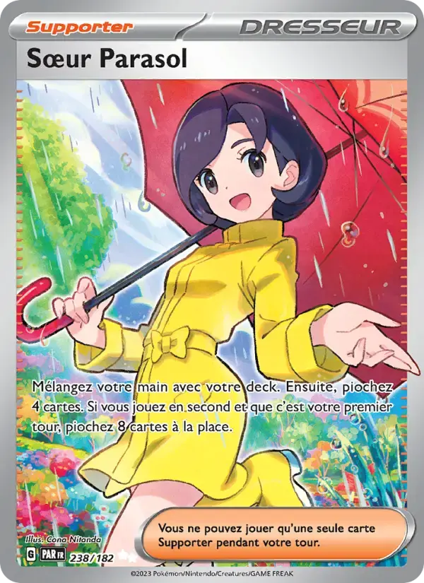 Carte Pokémon Sœur Parasol #238 — Faille Paradoxe