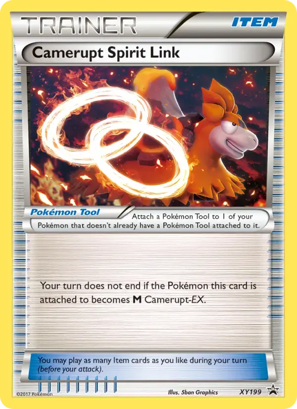 Carte Pokémon Camerupt Spirit Link #XY199 — Promos X&Y