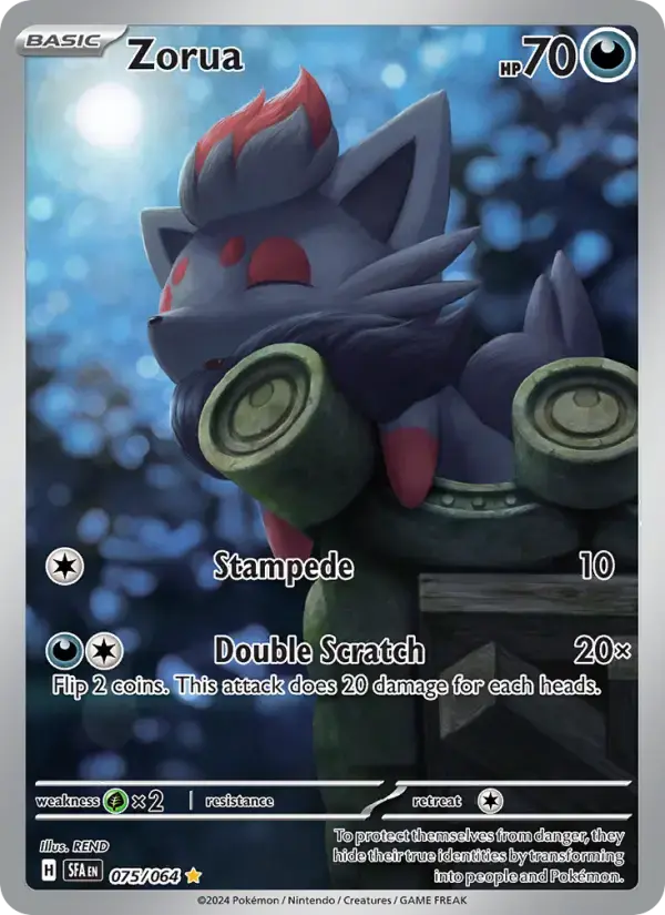 Zorua #075 — Shrouded Fable