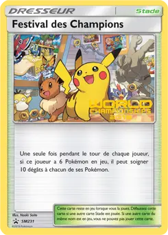 Carte Pokémon Festival des Champions #SM231 — Promos Soleil et Lune