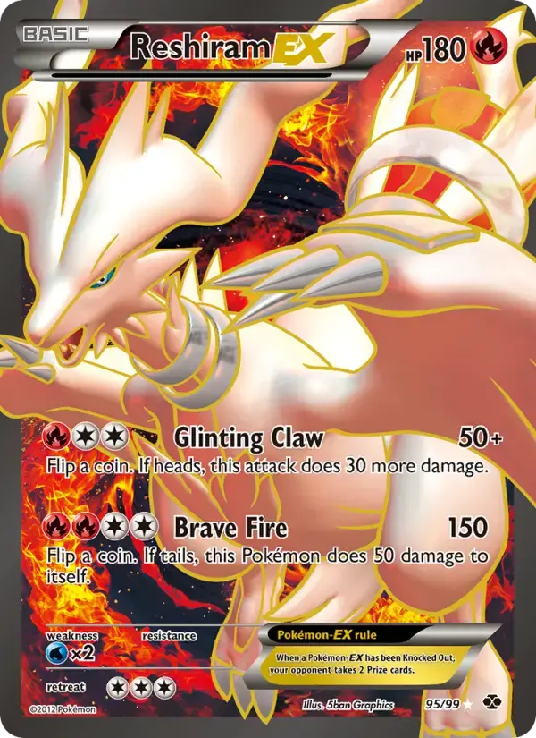 Reshiram-EX #95 — Next Destinies