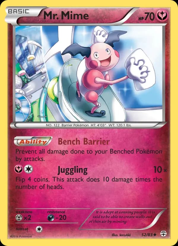 Mr. Mime #52 — Generations