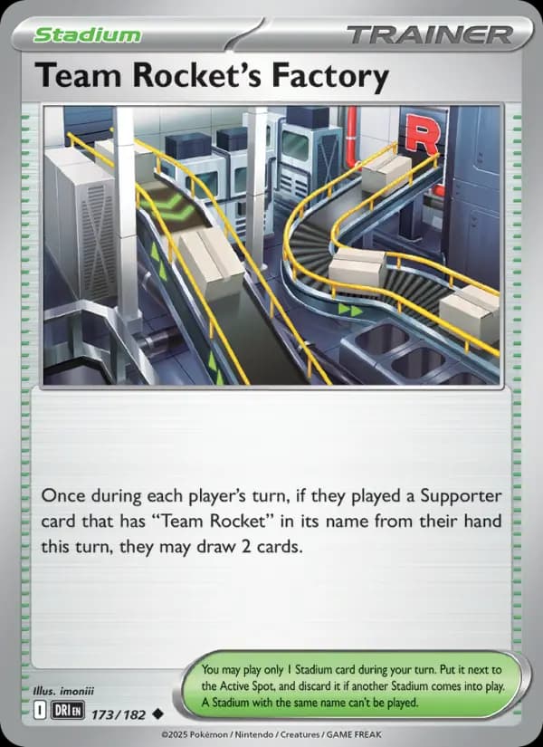 Team Rocket's Factory #173 — Destined Rivals