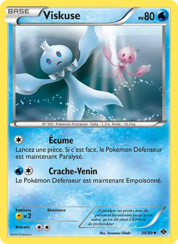 Carte Pokémon Viskuse #34 — Destinées Futures
