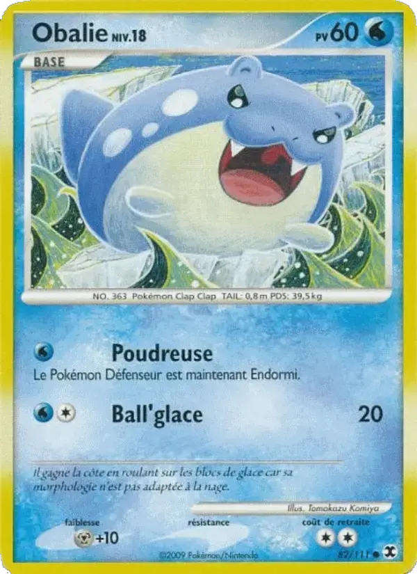 Carte Pokémon Obalie Niv. 18 #82 — Rivaux Émergeants