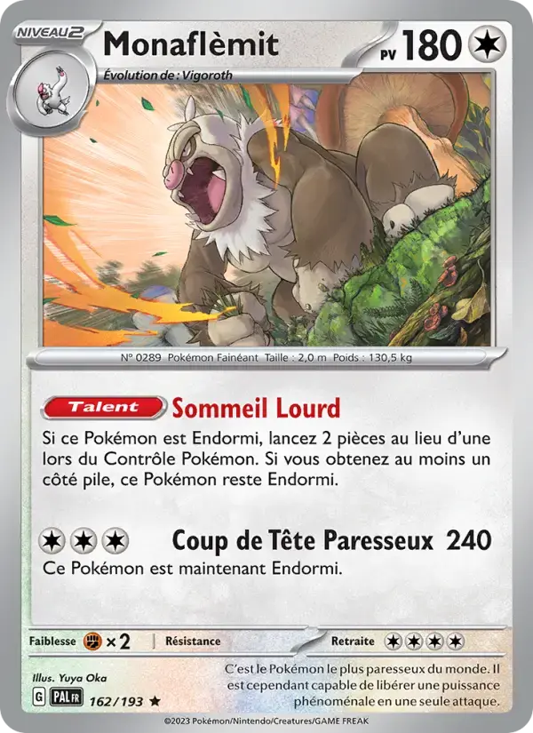 Carte Pokémon Monaflèmit #162 — Évolutions à Paldea