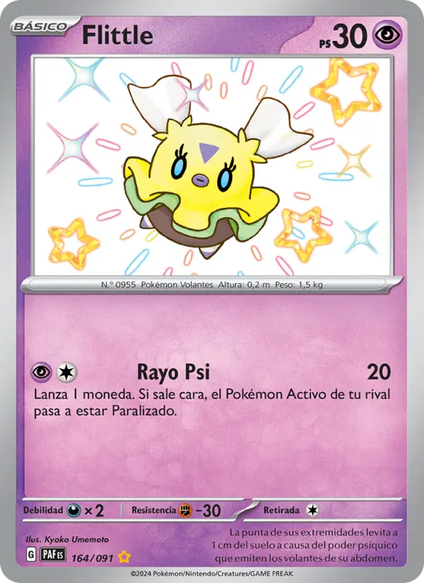 Carte Pokémon Flotillon #164 — Destinées de Paldea
