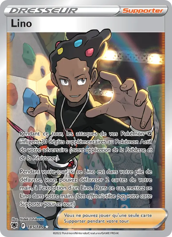 Carte Pokémon Lino #185 — Astres Radieux