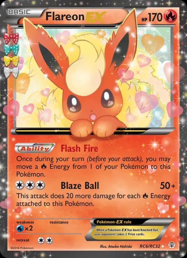 Flareon EX #RC6 — Generations