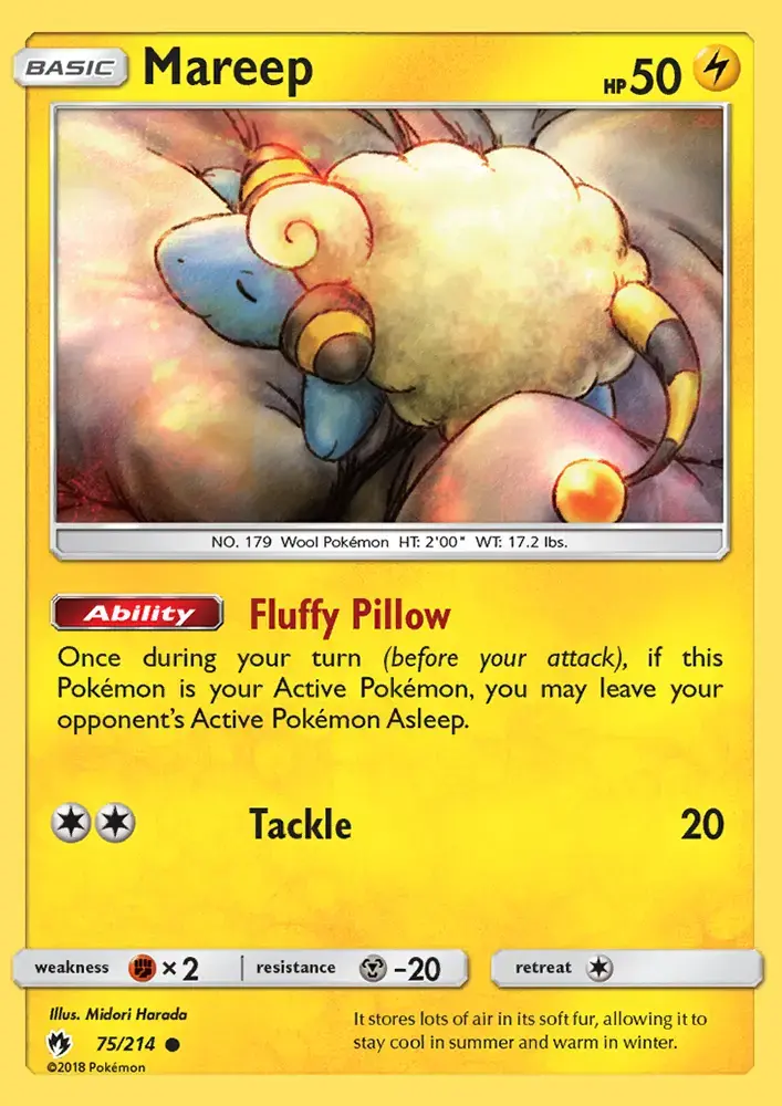 Mareep #75 — Lost Thunder