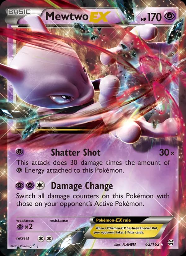 Mewtwo EX #62 — BREAKthrough