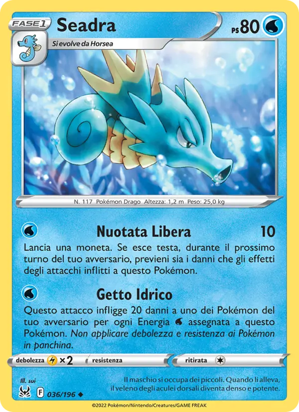 Carte Pokémon Hypocéan #036 — Origine Perdue