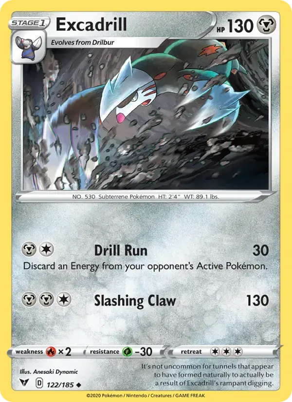 Excadrill #122 — Vivid Voltage