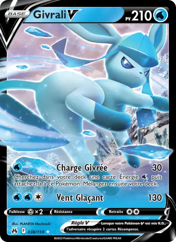 Carte Pokémon Givrali V #038 — Zénith Suprême