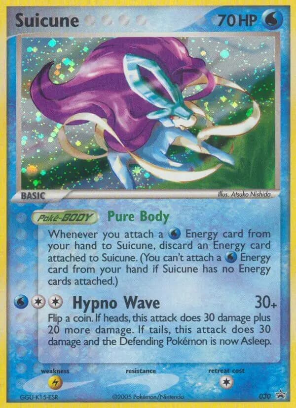 Suicune #30 — Nintendo Black Star Promos