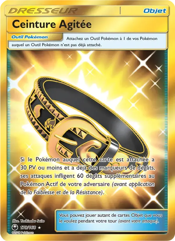 Carte Pokémon Ceinture Agitée #179 — Tempête Céleste