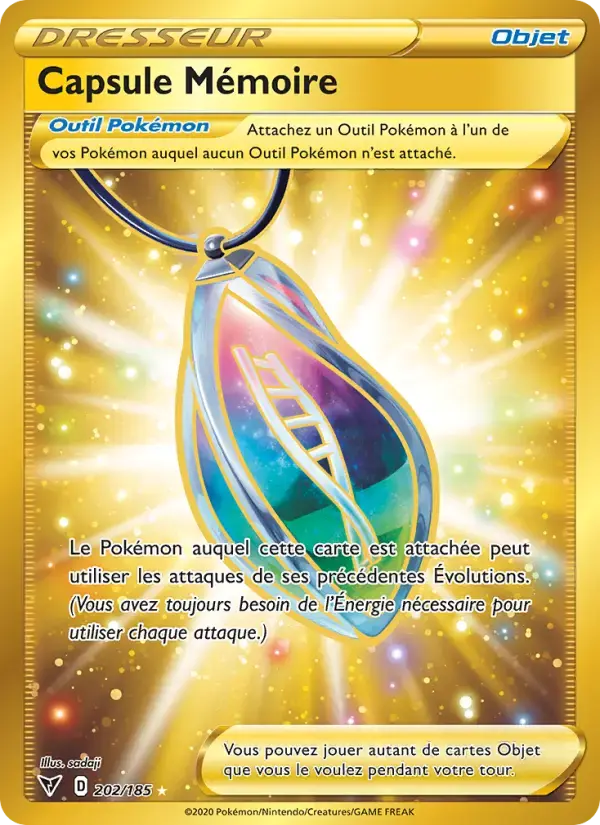 Carte Pokémon Capsule Mémoire #202 — Voltage Éclatant
