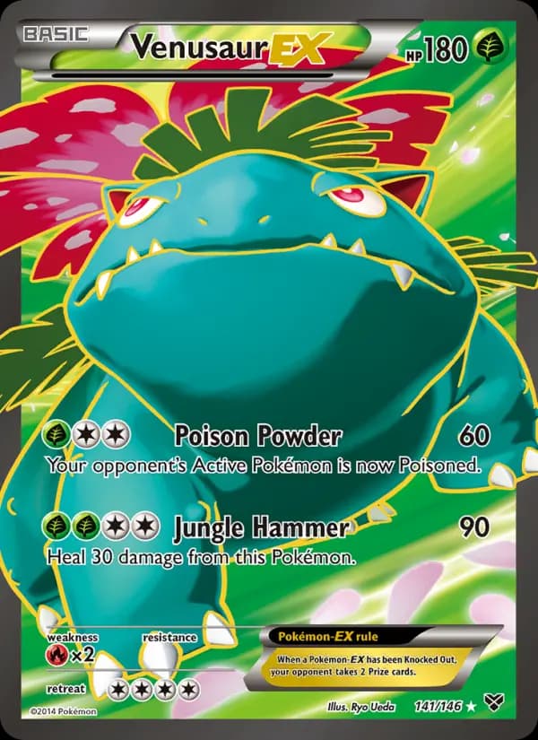 Venusaur EX #141 — XY