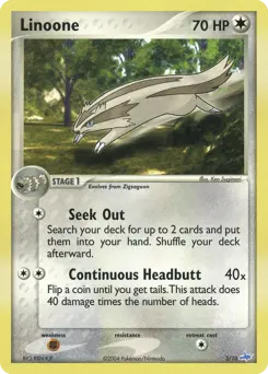 Linoone #3 — EX Trainer Kit (Latios)