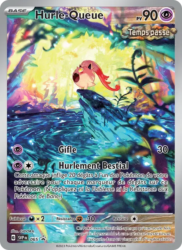 Carte Pokémon Hurle-Queue #065 — Promos Écarlate et Violet