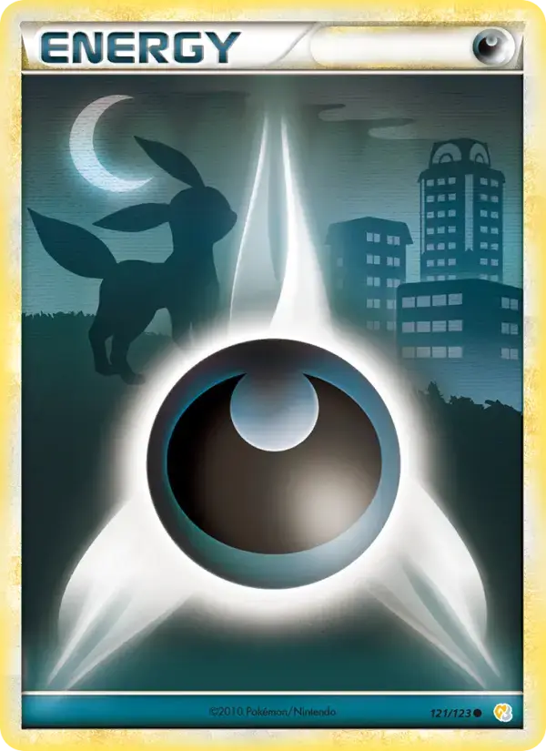 Carte Pokémon Énergie Obscurité #121 — HeartGold SoulSilver