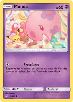 Carte Pokémon Munna #88 — Harmonie des Esprits