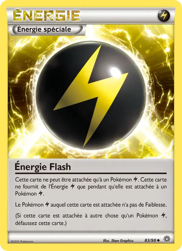 Carte Pokémon Énergie Flash #83 — Origines Antiques