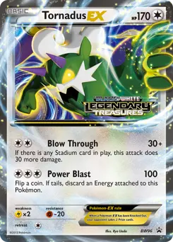 Tornadus-EX #BW96 — Black & White Promos