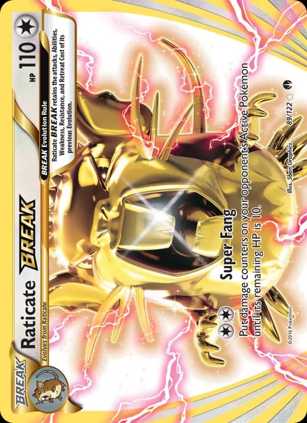 Raticate BREAK #89 — BREAKpoint