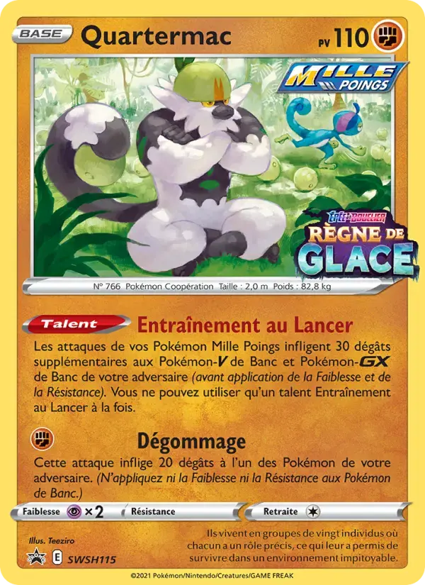 Carte Pokémon Quartermac #SWSH115 — Promos Épée et Bouclier
