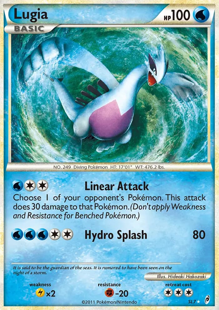 Carte Pokémon Lugia #102 — L'Appel des Légendes