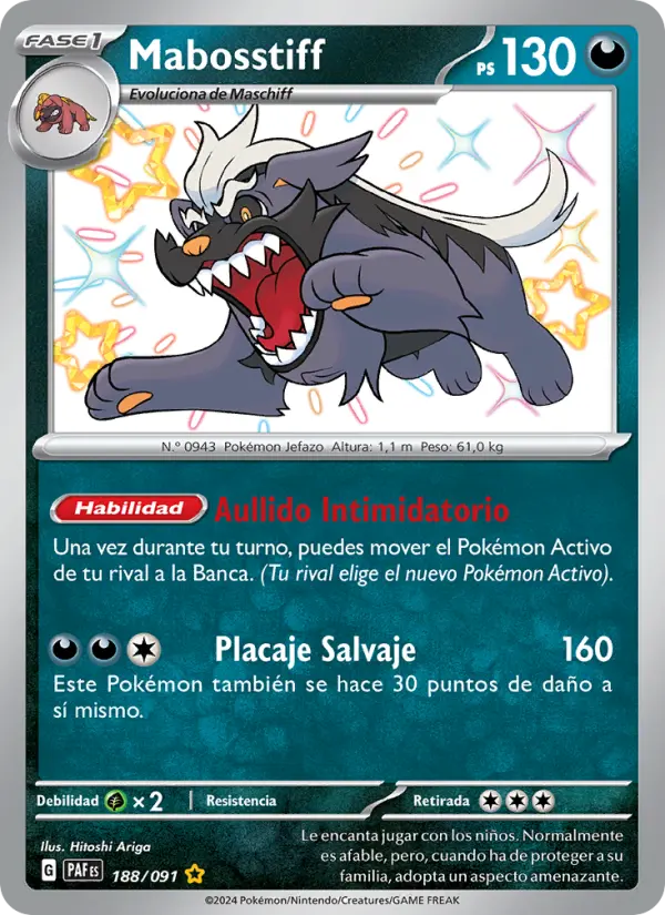 Carte Pokémon Dogrino #188 — Destinées de Paldea