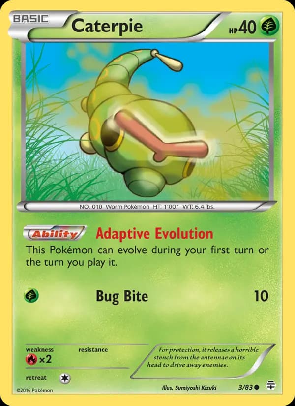 Caterpie #3 — Generations