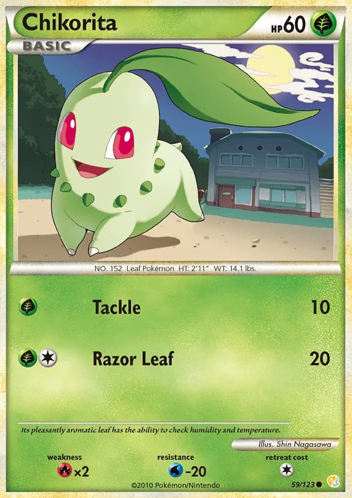 Chikorita #59 — HeartGold SoulSilver