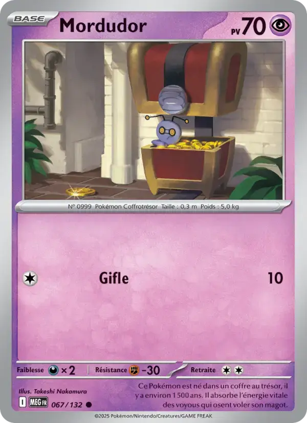 Carte Pokémon Mordudor #067 — Méga-Évolution
