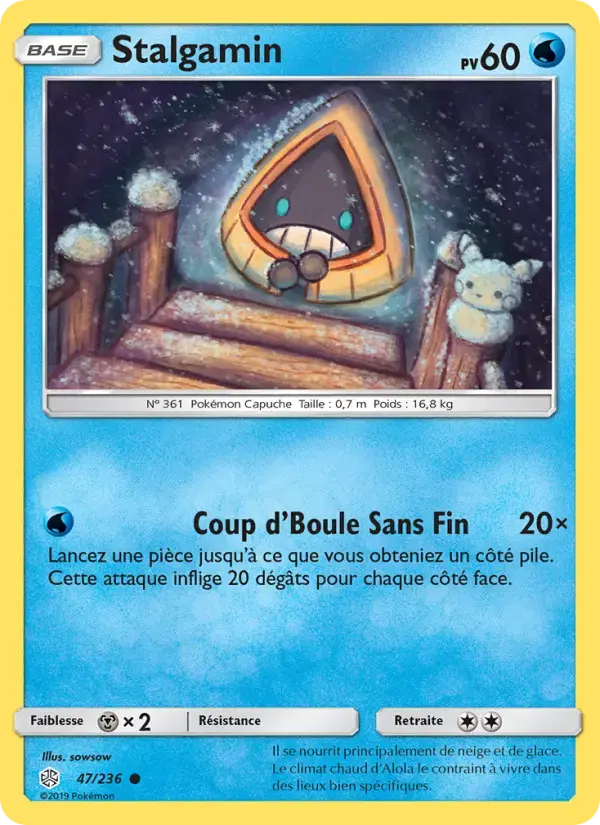 Carte Pokémon Stalgamin #47 — Éclipse Cosmique
