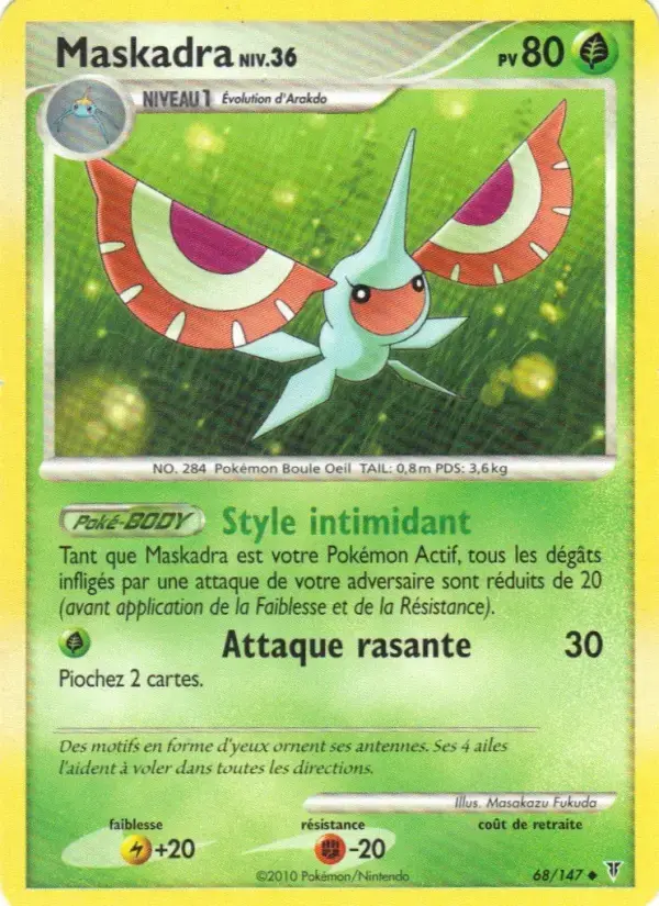 Carte Pokémon Maskadra #68 — Vainqueurs Suprêmes