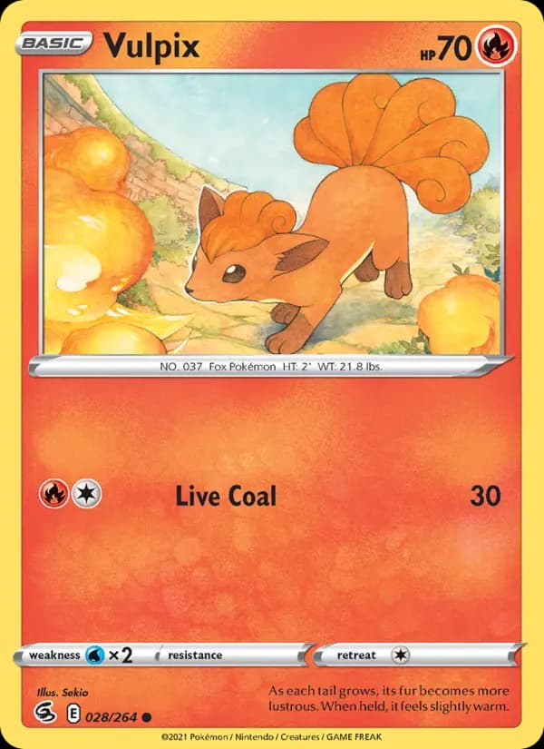 Vulpix #28 — Fusion Strike
