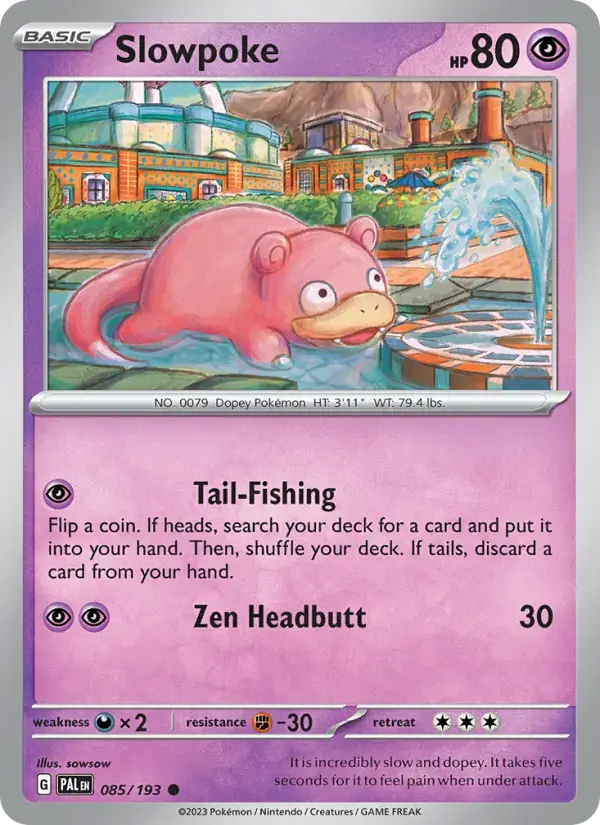 Slowpoke #085 — Paldea Evolved