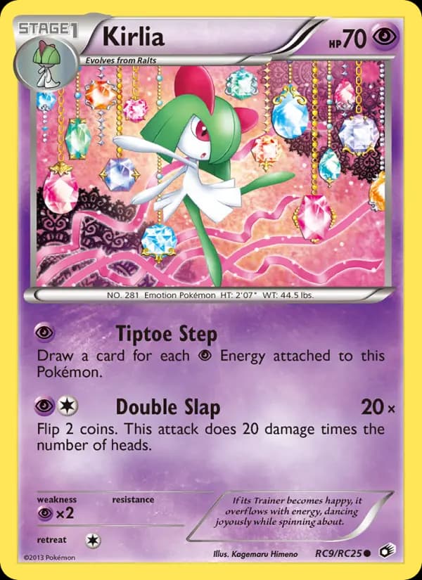 Kirlia #RC9 — Legendary Treasures