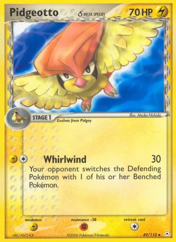 Pidgeotto δ #49 — Holon Phantoms