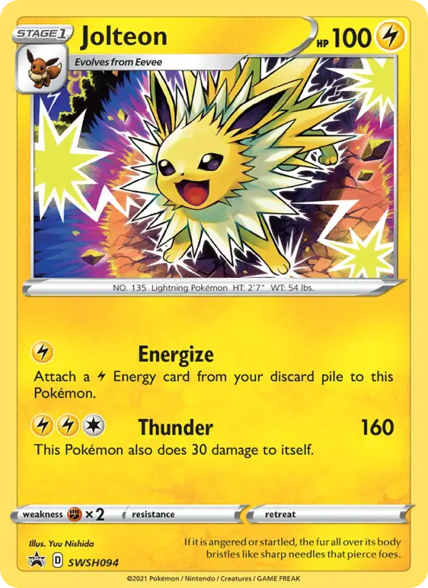 Jolteon #SWSH094 — Sword & Shield Promos