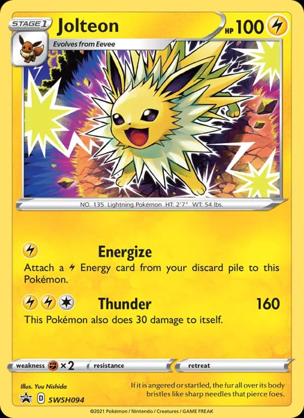 Jolteon #SWSH094 — Sword & Shield Promos