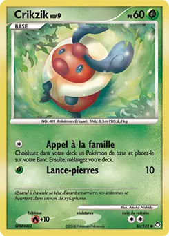 Carte Pokémon Crikzik #86 — Trésors Mystérieux