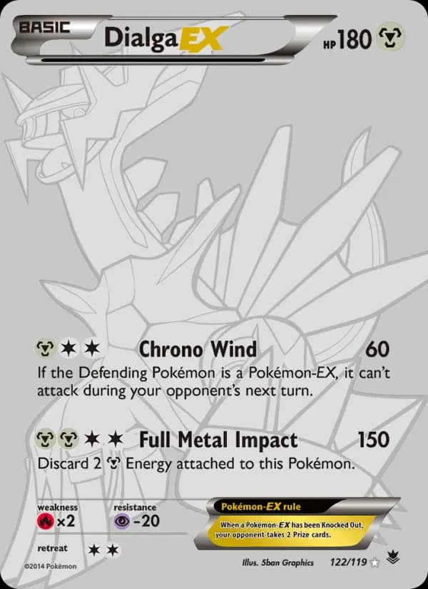 Dialga EX #122 — Phantom Forces