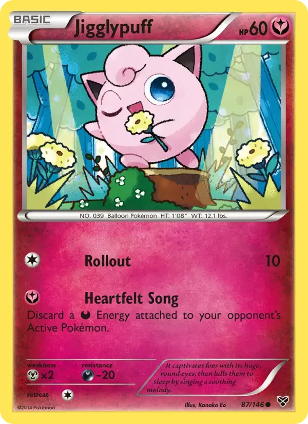 Jigglypuff #87 — XY
