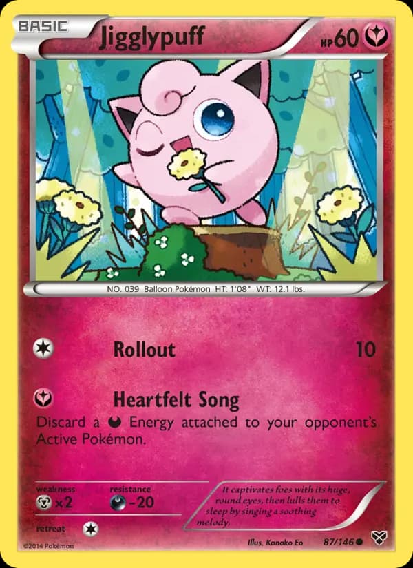 Jigglypuff #87 — XY